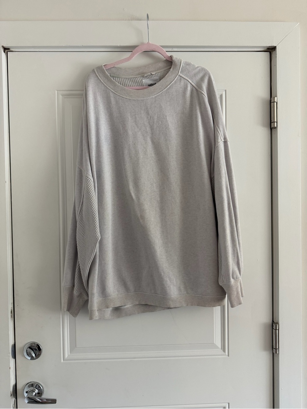 Aerie Crewneck Pullover Sweater — Cream